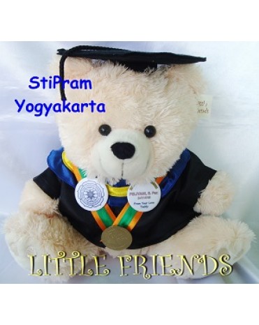 Boneka Wisuda Stipram Yogyakarta (30 cm)